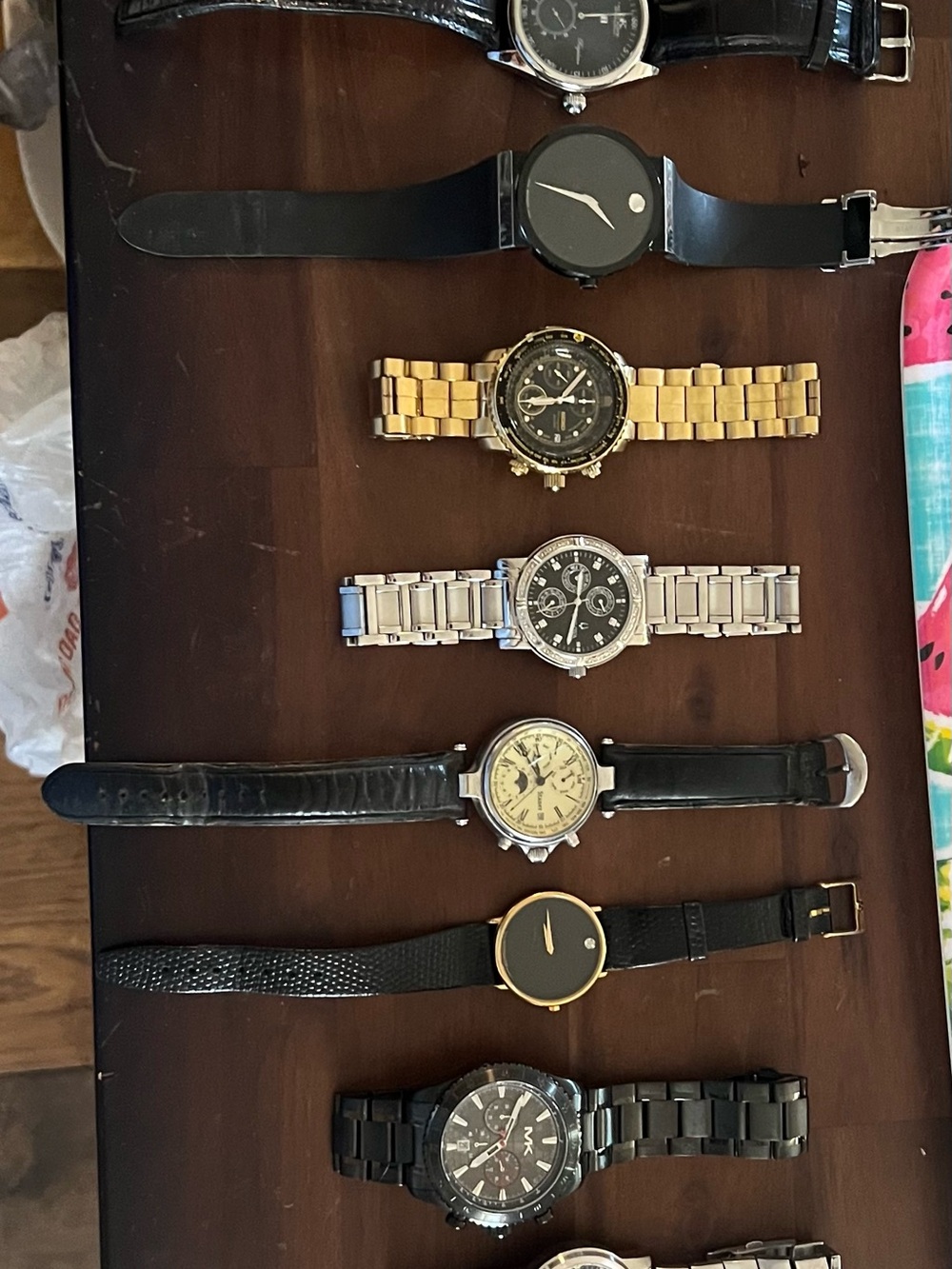 Men's watches lot - expensive brands